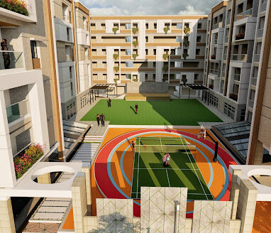 Krishna Kunj Central Courtyard